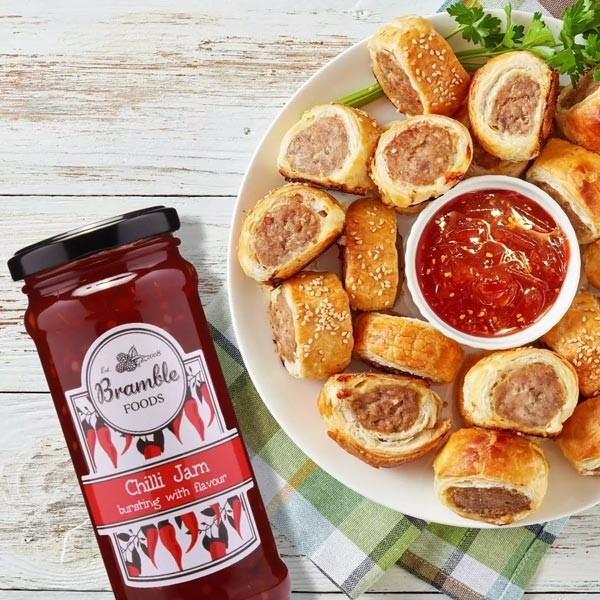 Bramble Foods Chilli Jam 340g 2 Bramble Foods Chilli Jam 340g - Image 2