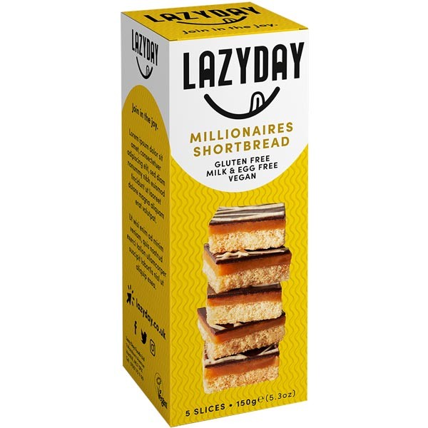 Lazy Day Millionaire’s Shortbread 5 Pack 1 Lazy Day Millionaire’s Shortbread 5 Pack