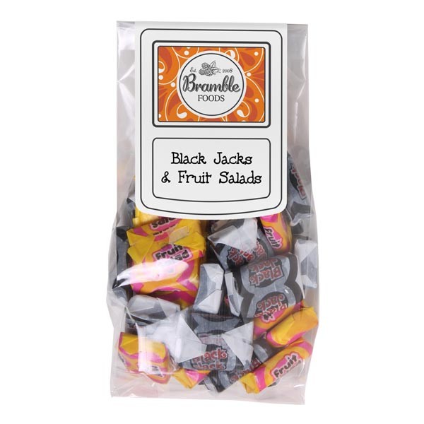 Bramble Foods Fruit Salad & Black Jacks Mix 130g 1 Bramble Foods Fruit Salad & Black Jacks Mix 130g