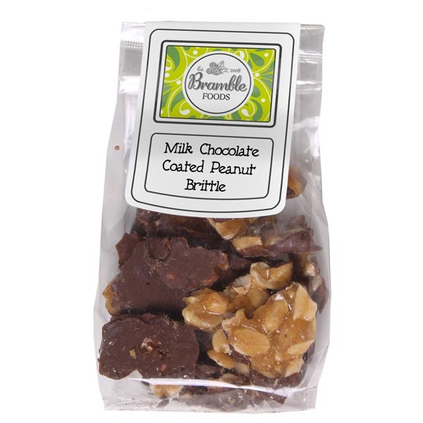 Bramble Foods Milk Chocolate Coated Peanut Brittle 100g 1 Bramble Foods Milk Chocolate Coated Peanut Brittle 100g