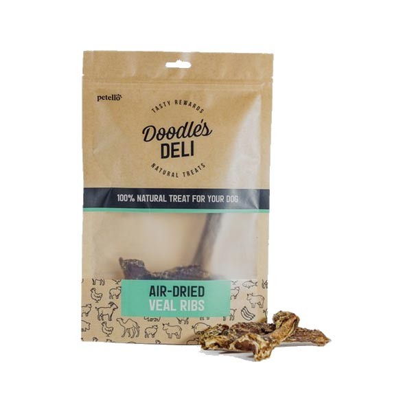 Doodles Deli Air Dried Veal Ribs 75g 1 Doodles Deli Air Dried Veal Ribs 75g