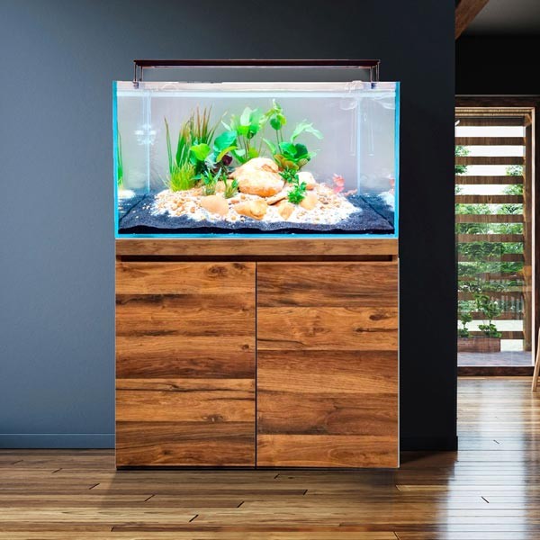 Fluval Visi-White 90 Hunton Oak Aquarium & Cabinet 2 Fluval Visi-White 90 Hunton Oak Aquarium & Cabinet - Image 2