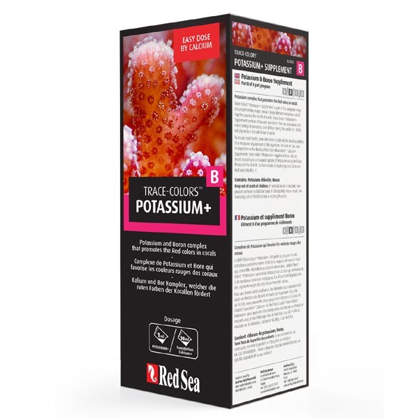 Red Sea Trace Colours B Potassium+ Supplement 500ml 1 Red Sea Trace Colours B Potassium+ Supplement 500ml