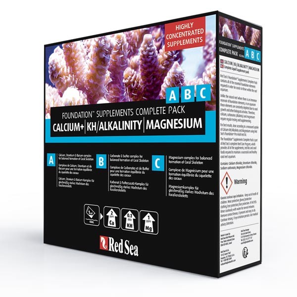 Red Sea Foundation Supplements Complete Starter Pack 1 Red Sea Foundation Supplements Complete Starter Pack