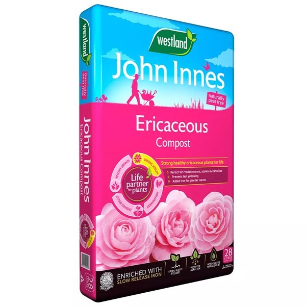 Westland John Innes Peat Free Ericaceous Compost 28 Litres 1 Westland John Innes Peat Free Ericaceous Compost 28 Litres