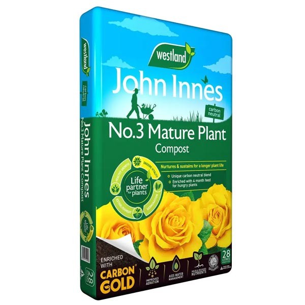 Westland John Innes Peat Free No.3 Mature Plant Compost 28 Litres 1 Westland John Innes Peat Free No.3 Mature Plant Compost 28 Litres