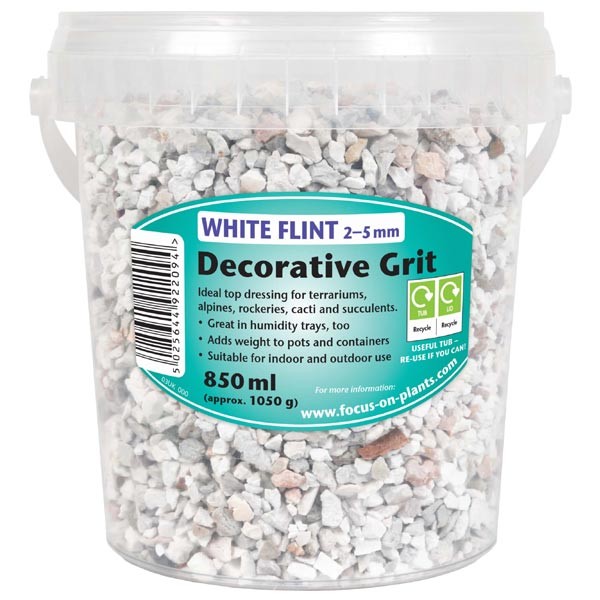 Growth Tech Decorative Grit White Flint 850ml 1 Growth Tech Decorative Grit White Flint 850ml
