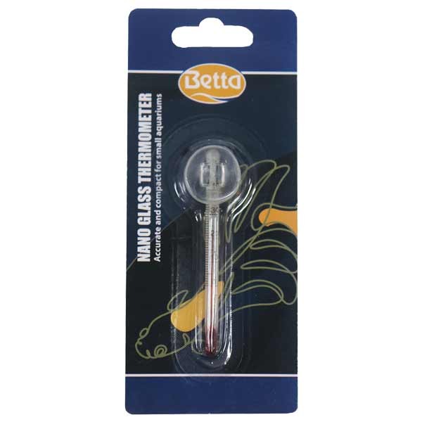 Betta Nano Glass Thermometer 1 Betta Nano Glass Thermometer