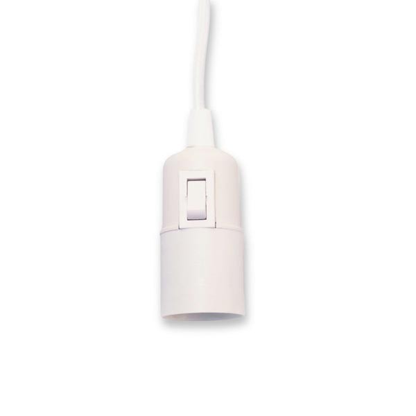 Grow Gang Enna Plug-in Ceiling Pendant White 1 Grow Gang Enna Plug-in Ceiling Pendant White