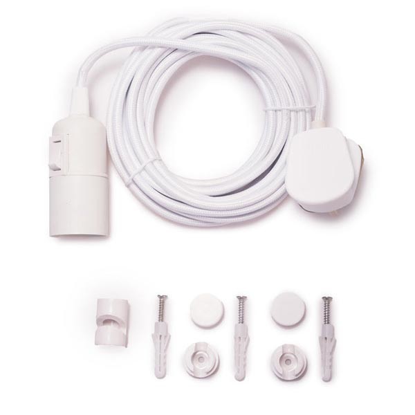 Grow Gang Enna Plug-in Ceiling Pendant White 3 Grow Gang Enna Plug-in Ceiling Pendant White - Image 3