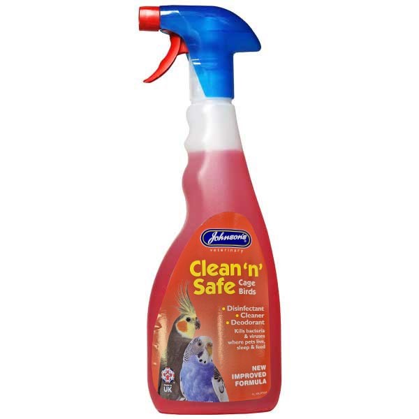 Johnson's Clean ‘n’ Safe Cage Birds 500ml RTU 1 Johnson's Clean ‘n’ Safe Cage Birds 500ml RTU