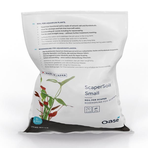 Oase ScaperSoil Small Black 3 Litres 1 Oase ScaperSoil Small Black 3 Litres
