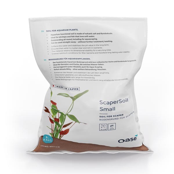 Oase ScaperSoil Small Brown 9 Litres 1 Oase ScaperSoil Small Brown 9 Litres