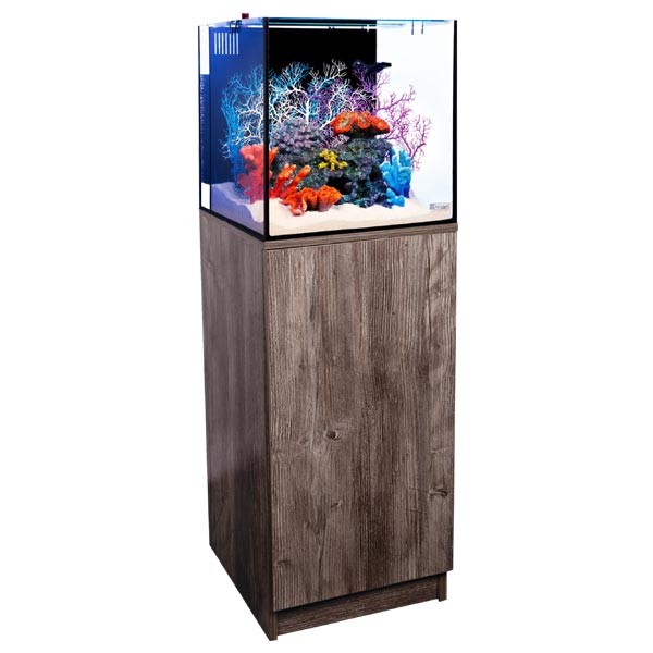 Aqua One NanoReef 80 Aquarium & Cabinet Nebraska Oak 1 Aqua One NanoReef 80 Aquarium & Cabinet Nebraska Oak