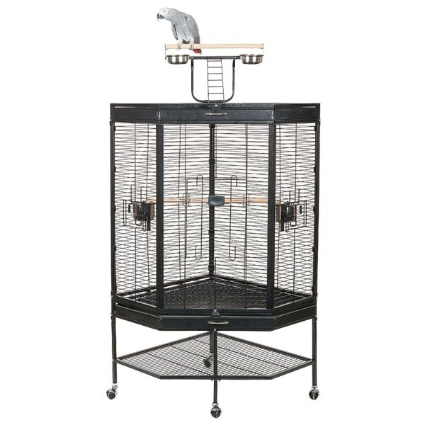 Liberta Cages Alaska Corner Parrot Cage with Playgym Top 1 Liberta Cages Alaska Corner Parrot Cage with Playgym Top