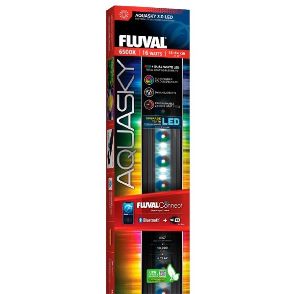 Fluval Aquasky 3.0 Strip LED Lighting 53-84cm 1 Fluval Aquasky 3.0 Strip LED Lighting 53-84cm