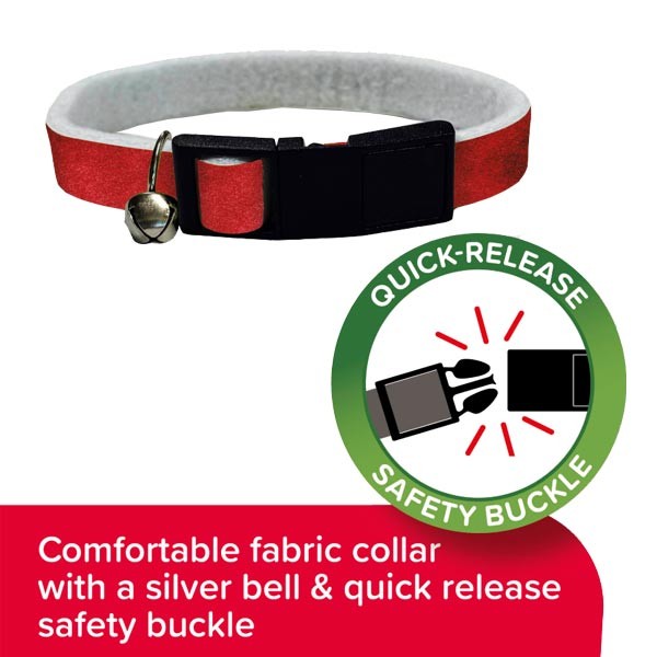 Beaphar Soft Velvet Flea Collar for Cats 3 Beaphar Soft Velvet Flea Collar for Cats - Image 3