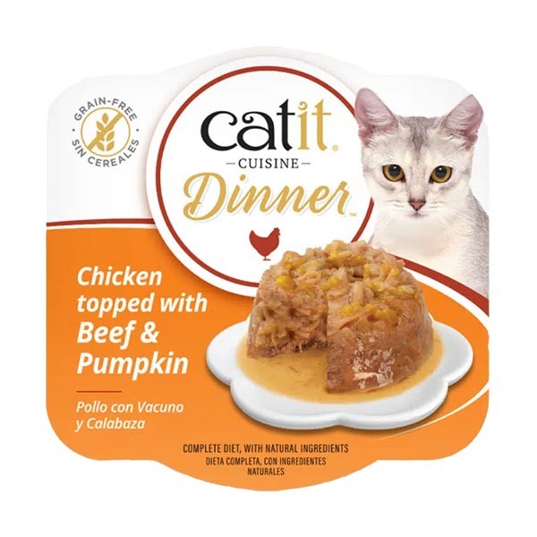 Catit Chicken Dinner with Beef 75g 1 Catit Chicken Dinner with Beef 75g