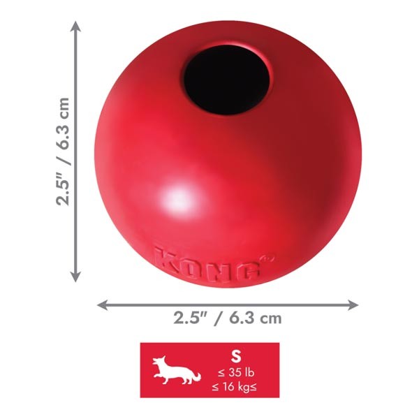 KONG Small Ball 2 KONG Small Ball - Image 2