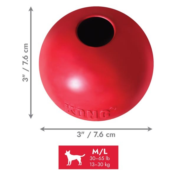KONG Ball Medium/Large 2 KONG Ball Medium/Large - Image 2