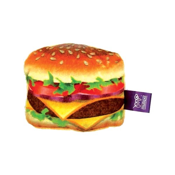 Happy Pet Tabby Patch Fast Food Catnip Cat Toy 5 Happy Pet Tabby Patch Fast Food Catnip Cat Toy - Image 5
