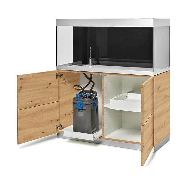 Oase HighLine 200 Wild Oak Aquarium & Cabinet Kit (With BioTherm 250) 2 Oase HighLine 200 Wild Oak Aquarium & Cabinet Kit (With BioTherm 250) - Image 2