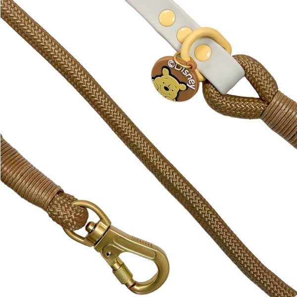 Disney© Winnie The Pooh Beige and Brown 4FT Rope Lead 2 Disney© Winnie The Pooh Beige and Brown 4FT Rope Lead - Image 2