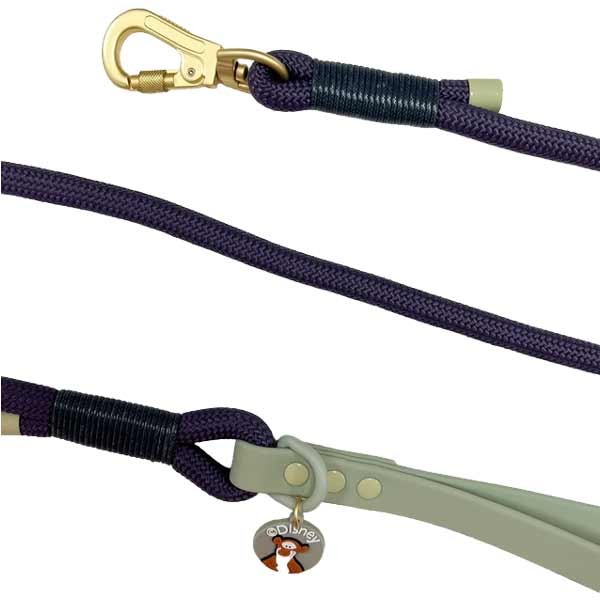 Disney© Winnie The Pooh Sage and Blue 4FT Rope Lead 2 Disney© Winnie The Pooh Sage and Blue 4FT Rope Lead - Image 2