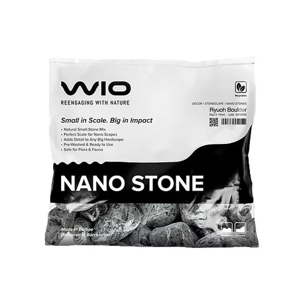 WIO Ryuoh Boulder Nano Stone 2kg 1 WIO Ryuoh Boulder Nano Stone 2kg
