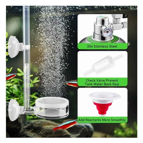 Hygger CO2 Generator System + Nano CO2 Drop Check 3 Hygger CO2 Generator System + Nano CO2 Drop Check - Image 3