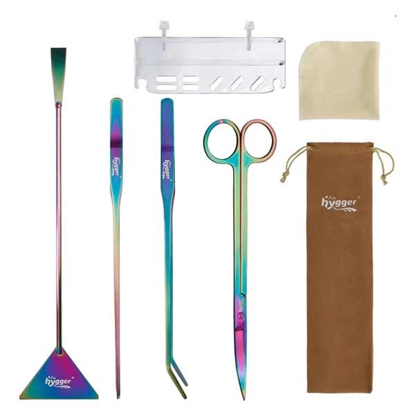 Hygger 6-in-1 Aquarium Aquascaping Tools Kit 1 Hygger 6-in-1 Aquarium Aquascaping Tools Kit