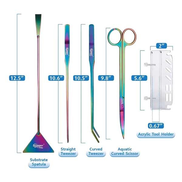 Hygger 6-in-1 Aquarium Aquascaping Tools Kit 3 Hygger 6-in-1 Aquarium Aquascaping Tools Kit - Image 3