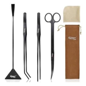 Hygger 5-in-1 Aquascaping Tools Kit (Black)