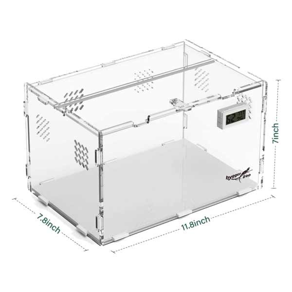 Hygger Acrylic Reptile Enclosure Horizontal S 3 Hygger Acrylic Reptile Enclosure Horizontal S - Image 3