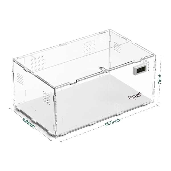 Hygger Acrylic Reptile Enclosure Horizontal L 3 Hygger Acrylic Reptile Enclosure Horizontal L - Image 3