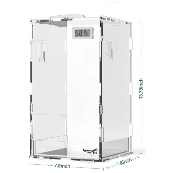 Hygger Acrylic Reptile Enclosure Vertical L 3 Hygger Acrylic Reptile Enclosure Vertical L - Image 3