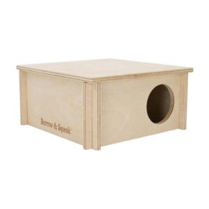 Burrow & Squeak Small Pet Wooden Hide - Small