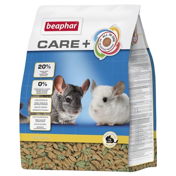 Beaphar Care+ Chinchilla Food 1.5kg 1 Beaphar Care+ Chinchilla Food 1.5kg