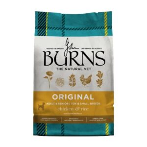 Burns Original Toy & Small Breed Chicken & Brown Rice Adult/Senior 2kg Dry Dog Food