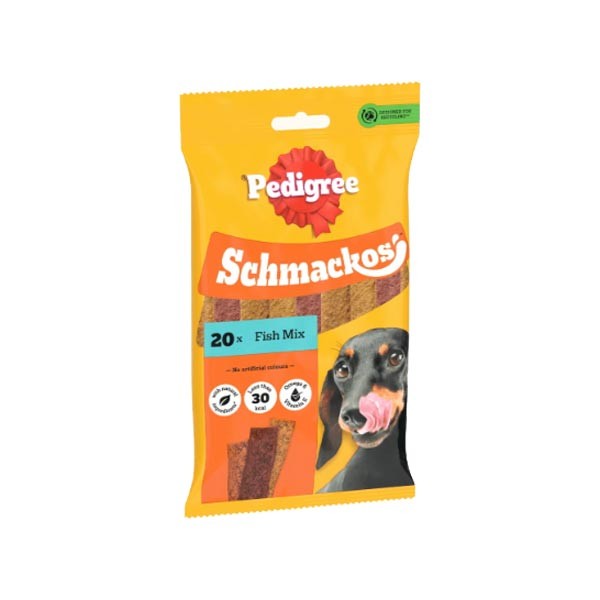 Pedigree Schmackos Fish Mix 20 Pack Dog Treat 1 Pedigree Schmackos Fish Mix 20 Pack Dog Treat