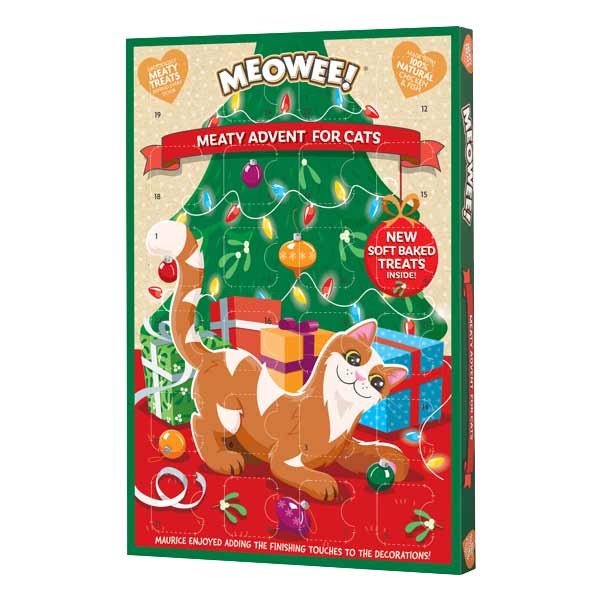 Meowee! Meaty Treat Advent Calendar for Cats 1 Meowee! Meaty Treat Advent Calendar for Cats