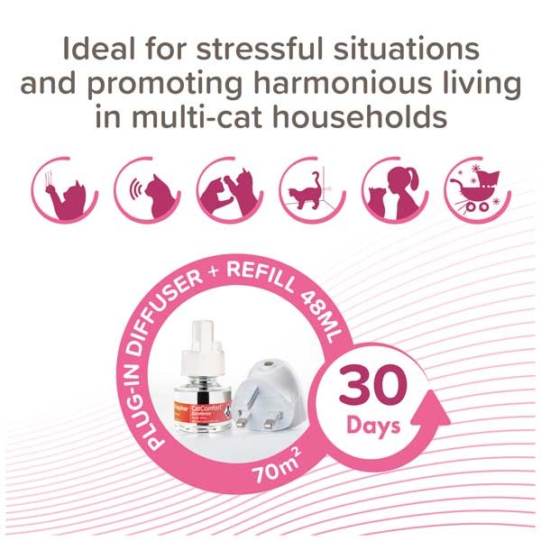 Beaphar Cat Calm Excellence Diffuser 48ml 3 Beaphar Cat Calm Excellence Diffuser 48ml - Image 3