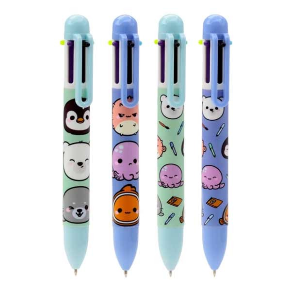 Adoramals Sealife Multi Colour Pen (6 Colours) 1 Adoramals Sealife Multi Colour Pen (6 Colours)