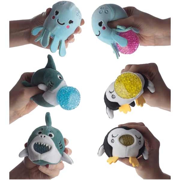 Queasy Squeezies Adoramals Sealife Plush Squeezy Toy 2 Queasy Squeezies Adoramals Sealife Plush Squeezy Toy - Image 2