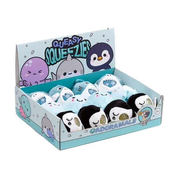 Queasy Squeezies Adoramals Sealife Plush Squeezy Toy 3 Queasy Squeezies Adoramals Sealife Plush Squeezy Toy - Image 3
