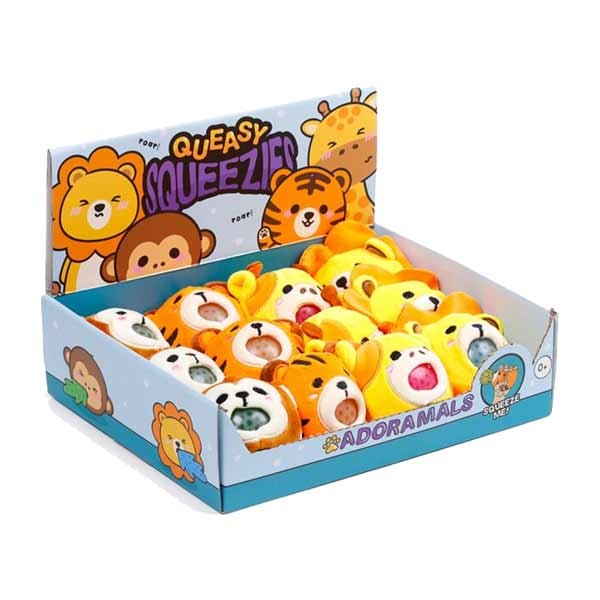 Queasy Squeezies Adoramals Plush Squeezy Toy 3 Queasy Squeezies Adoramals Plush Squeezy Toy - Image 3