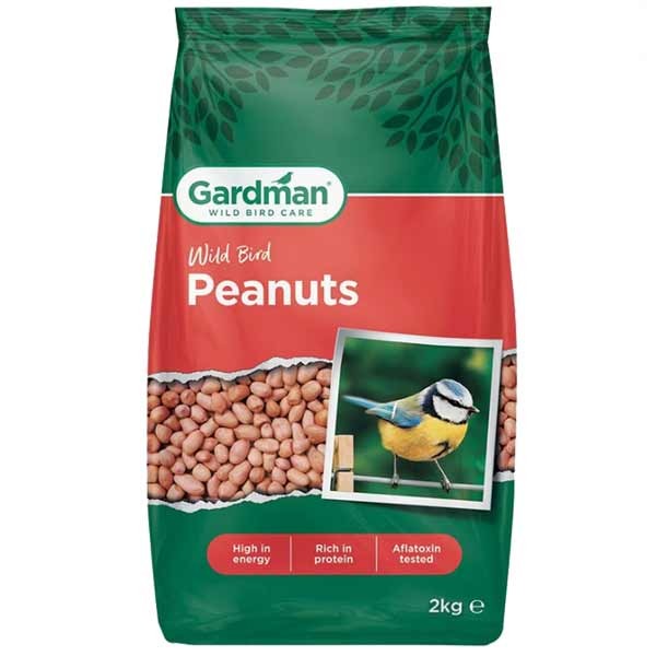 Gardman Wild Bird Care Peanuts 2kg 1 Gardman Wild Bird Care Peanuts 2kg