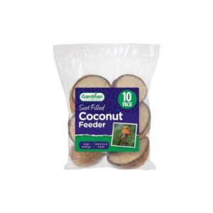 Gardman Wild Bird Care Coconut Feeder - 10 Pack