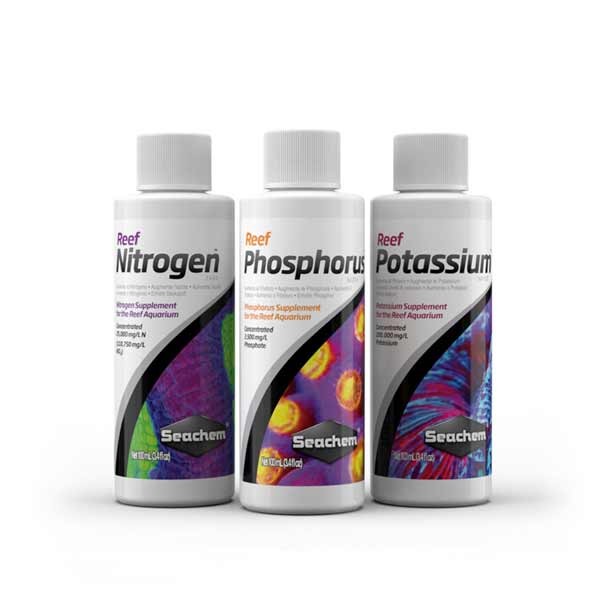 Seachem Reef Pack NPK 3x100ml 2 Seachem Reef Pack NPK 3x100ml - Image 2