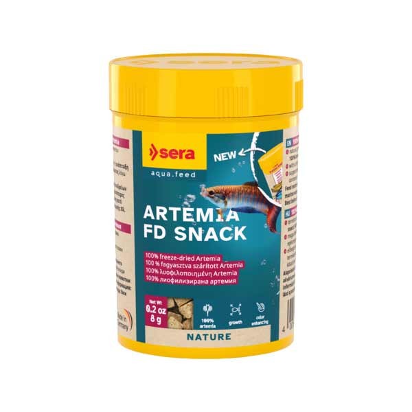 Sera Artemia FD Snack 100ml (8g) 1 Sera Artemia FD Snack 100ml (8g)